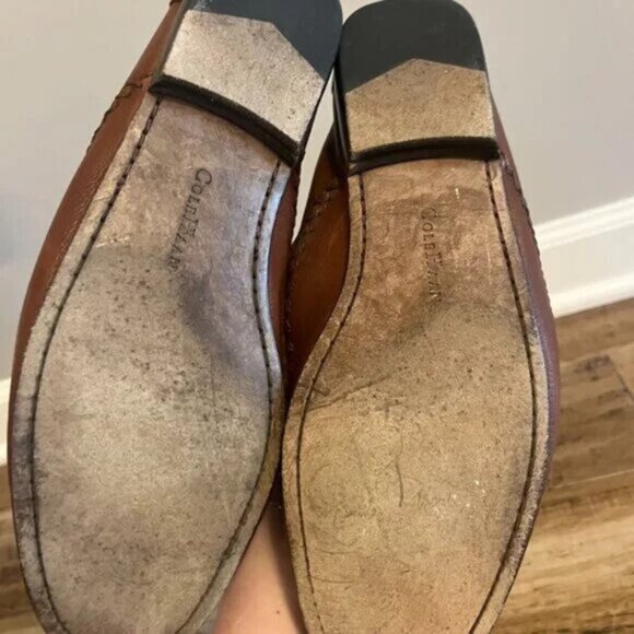 SOLD Cole Haan Brown Leather Loafers - Picture 4 of 5